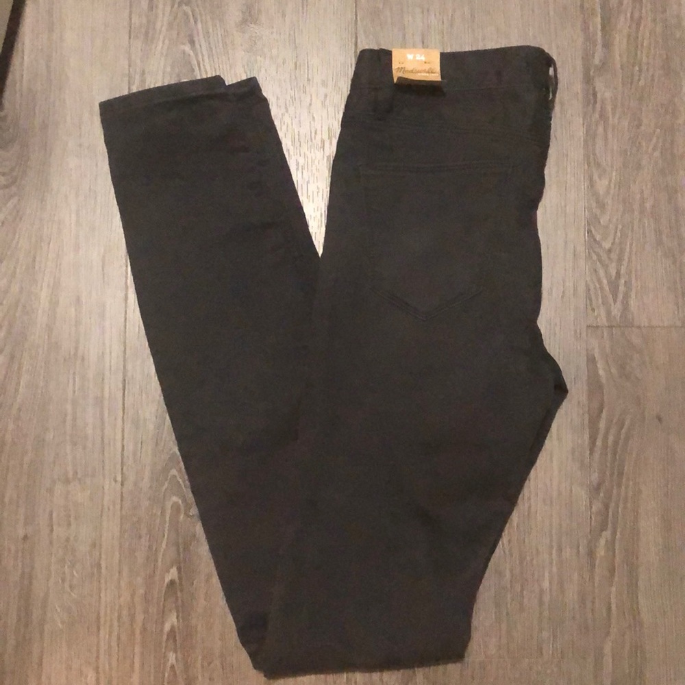 NWT Madewell Black Legging jeans 24